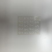3D Sticker weiss XF 139